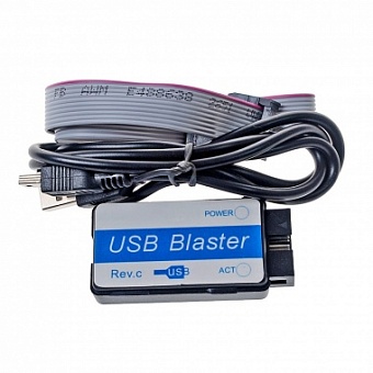 USB Blaster Download Cable, Загрузочный кабель для внутрисхемного программирования ПЛИС Altera