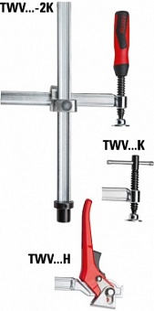 TWV16-20-15H Зажимной элемент с регулируемой глубиной захвата для сварочных столов 200/60-150, 2.5 к