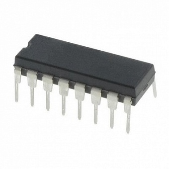 MCP3208-BI/P, Микросхема АЦП (DIP16)