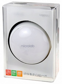 Microlab MD-112, Колонки, моно 1W, USB,87x48x87 мм