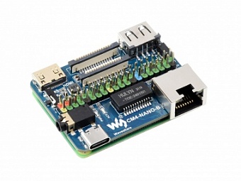 Nano Base Board (B) for Raspberry Pi Compute Module 4, Same Size as the CM4