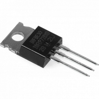 IRFBE30PBF, Транзистор полевой (N-канал 800В 4,1A TO220AB)