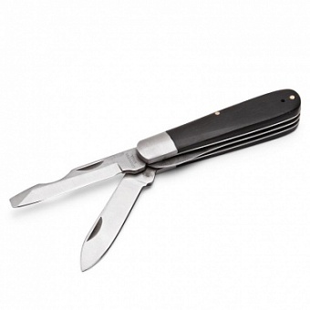 НМ-08, Нож монтерский малый складной с прямым лезвием и отверткой
