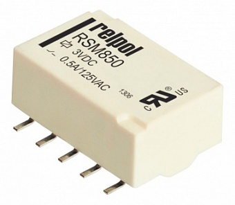RSM850-6112-85-1003, Реле электромагнитное 3VDC 2 Form C 125VAC/2А