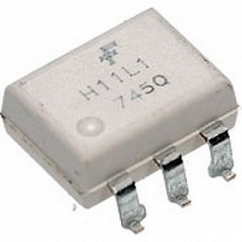 H11L1SR2M, 6-SMD, Опто логический выход х1 1МБод 3-15В 7.5кВ