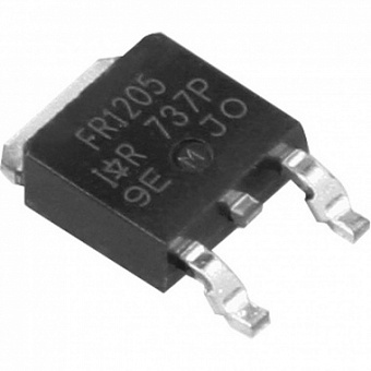 IRFR1205PBF, Полевой транзистор, N-канальный, 55 В, 44 А, 107 Вт, 0.027 Ом