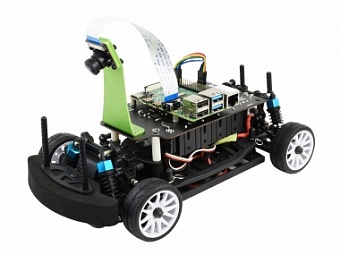 PiRacer Pro, High Speed AI Racing Robot Powered by Raspberry Pi 4, Supports DonkeyCar Project, Pro V