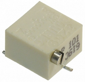 3269P-1-101LF, Резистор подстроечный (100Ом 10% 12об.)