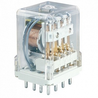 R15-1014-23-1220-KL, Реле электромагнитное 220VDC 4 Form C 250VAC/10А