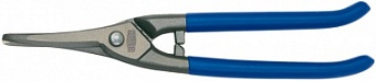D206-250 Ножницы по металлу, универсальные, правые, рез: 1.0 мм, 250 мм, длинный прямой и фигурный р