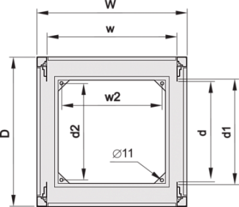 22117-797, ER UNI FRAME 47U 600W900D 7021