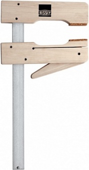 HKL40 Klemmy струбцина деревянная 400/110, пробковая крошка для щадящего зажима