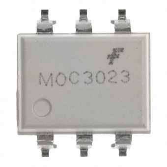 MOC3023SR2VM, OPTOISOLATOR 5.3KV TRIAC 6SMD