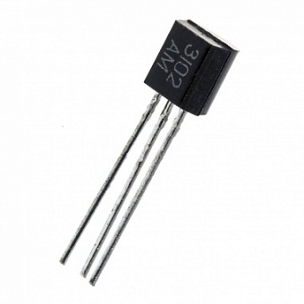 КТ3102АМ, Биполярный транзистор NPN 50В 100мА 250мВт Кус 100-200 150МГц