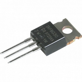 IRFBG30PBF, Транзистор полевой (N-канал 1000В 3,1A TO220AB)