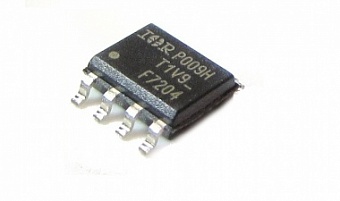 IRF7204PBF, Транзистор полевой SMD (P-канал -20В -5,3А SO8)