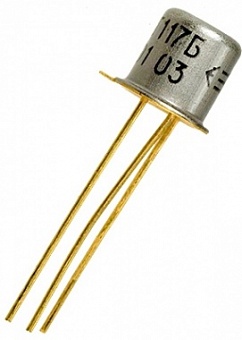 2Т117Б, Транзистор биполярный (N-база 30В 0,05A KT-17)