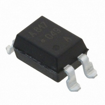 HCPL-817-500E, Оптопара транзисторная, x1 5кВ 50мА -30…+100