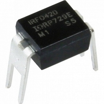 IRFD420PBF, Транзистор полевой  (N-канал 500В 0,37А  HEXDIP)