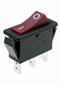 R425-BRBT-G выключатель ON-ON 250В 16A красн.