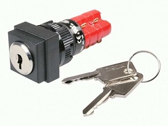 ADD16K4-AS0-2C кнопка ключ.с фик. 250В/5А