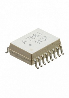 HCPL316J-500E, SOIC16 2CH 2.5A