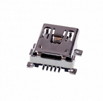 1734035-2 Разъем USB Mini B На плату SMT PIN:5