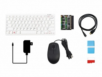 Raspberry Pi 400 Keyboard Computer with Third-Party Accessories