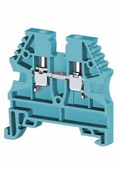 AVK2,5 (синий), 304121 Клеммник на DIN-рейку 2,5мм.кв.