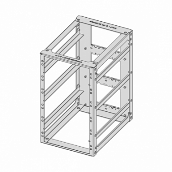 10170-017, ON BOARD RACK 9U  36HP