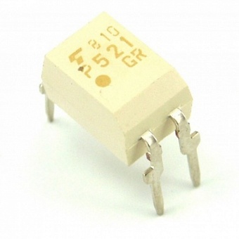FOD817B, Опто транзистор x1 min.5.0кВ 70В 0.05A Кус=130…260% 0.2Вт -55...+110C