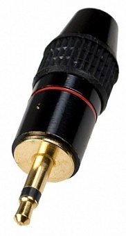 1-058G, Разъем аудио 3.5мм шт моно металл позолоченный на кабель