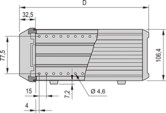 14576-021, PROPAC PRO CASE 2U 42HP 266D