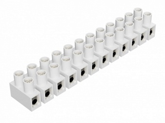 Клеммная колодка 4E DS, Клеммные колодки, Тип 4 DS, 12 полюсов, делимые, с защитой провода, номиналь