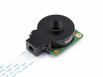 Raspberry Pi High Quality Camera M12, 12.3MP IMX477R Sensor, High Sensitivity, Supports M12 mount Le