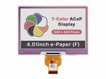 4.01inch ACeP 7-Color E-Paper E-Ink Raw Display, 640*400, without PCB