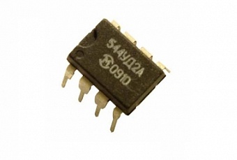 КР544УД2А, Микросхема операционный усилитель (DIP8)