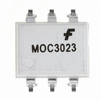 MOC3023SM, Опто симистор x1 4.17kV 400V 0.005A 0.33W -40...+85C