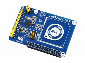 PN532 NFC HAT for Raspberry Pi, I2C / SPI / UART (SKU16958)
