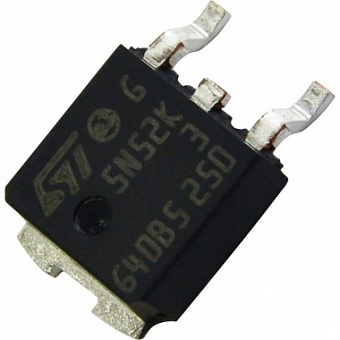 STD5N52K3, Транзистор полевой SMD (N-канал 400В 3А IPAK)