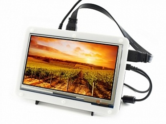 7inch HDMI LCD [C] [with bicolor case]