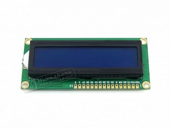 LCD1602 (3.3V Blue Backlight), Дисплей знакосинтезирующий