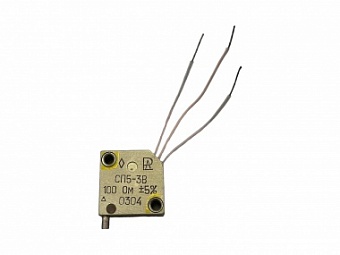 СП5-3В-1Вт-100Ом-5%, Резистор подстроечный
