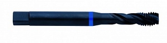 Метчик машинный BLUE RING HSS-E, DIN 371, 35°RSP, M 8 x 1.25, ISO DIN 13, винтовая канавка, для слеп
