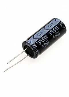 ECRH2A102MA00J40C, конденсатор электролитический 1000мкФ 100В 105С 18*40мм