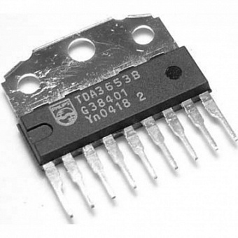 TDA3653B, Микросхема драйвер управления строчной разверткой (SIL-9P)