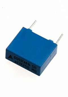 B32521C3224K, B32521C3224K000, конденсатор 250Vdc 10% 0.22мкФ