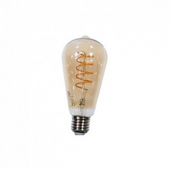 LED Fil Heliax Pear 5.5W Dim 820 E27, лампа светодиодная, 5.5Вт, 2000K, E27