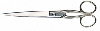 D853-200 Ножницы для резки бумаги и обоев, 200 мм, никелированные