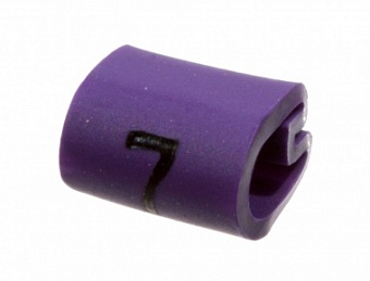 EC0211-000, (1-1198142-9), 05811707 маркер для кабеля. цвет фиолетовый
